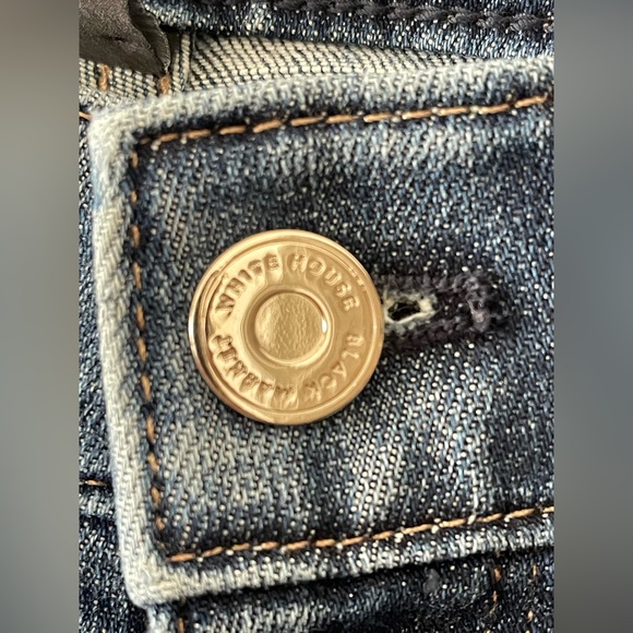White House Black Market Dark Blue Slim Jeans - Picture 6 of 11